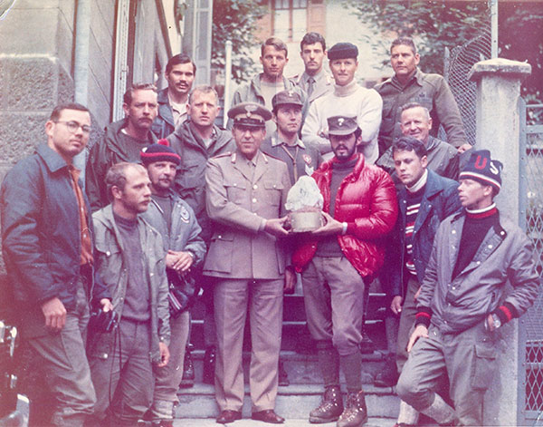 Marines e carabinieri nel 1972
